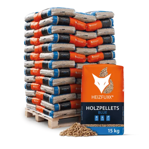 Holzpellets Blue 65 x 15 kg