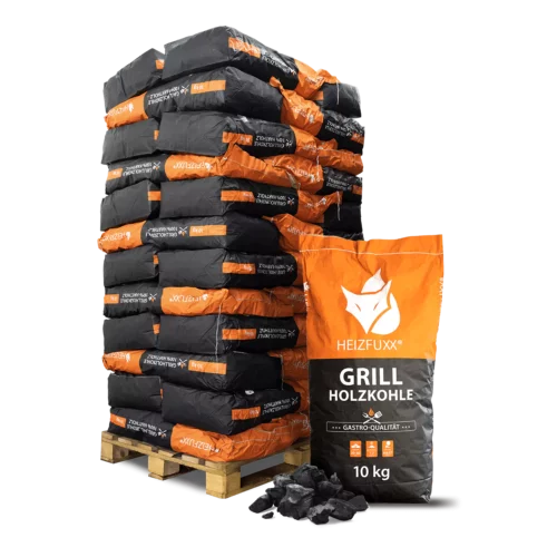 Grillholzkohle » Gastro-Qualität « 36 x 10 kg